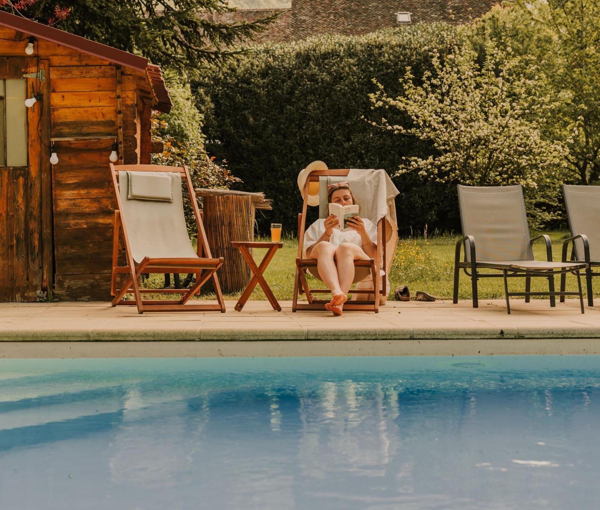 Maison D'Hotes Et Gite De Charme Avec Piscine, La Lhuiseraie Εξωτερικό φωτογραφία